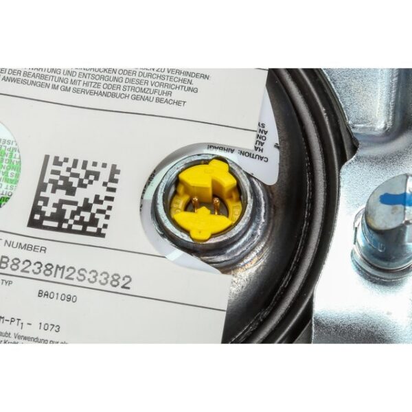 Ebony Steering Wheel Airbag