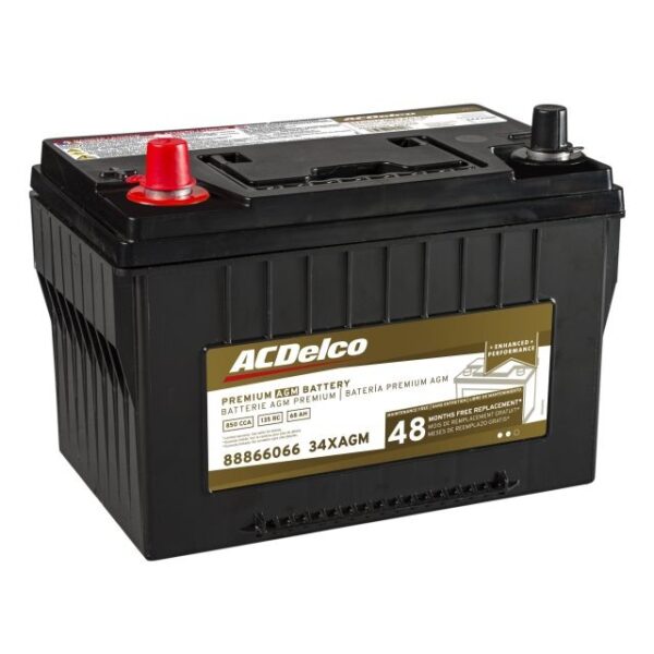 ACDelco Gold 48 Month Warranty Premium AGM BCI Group 34 Battery