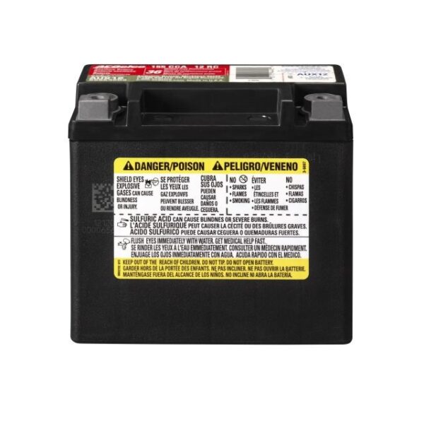 ACDelco Gold 36 Month Warranty Auxiliary AGM JIS 12BS Battery