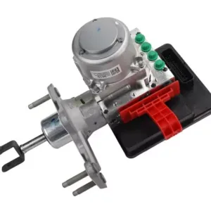 Brake Master Cylinder with Power Brake Booster and Brake Booster Control Module